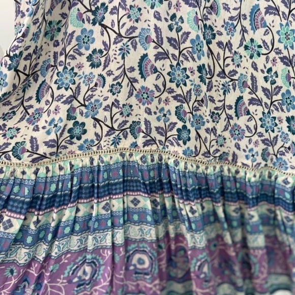 Spell & The Gypsy Dahlia Strappy Dress Size Medium Like New Condition - Picture 2 of 4